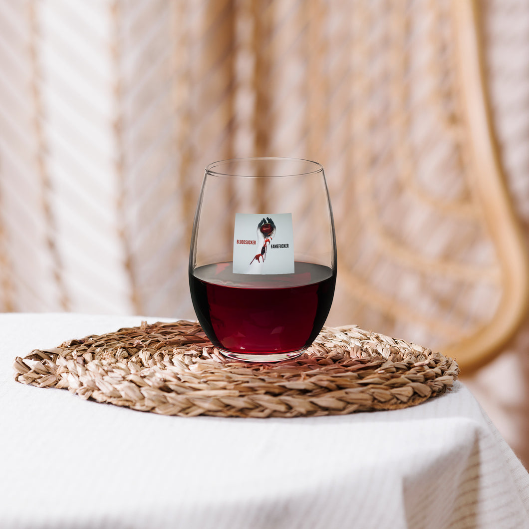 vampire Stemless Wine Glass