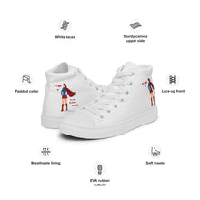 Load image into Gallery viewer, Anti-Hero Women’s High Top Canvas Shoe
