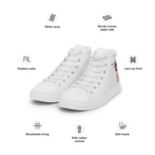 Load image into Gallery viewer, Anti-Hero Women’s High Top Canvas Shoe
