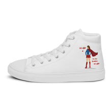 Load image into Gallery viewer, Anti-Hero Women’s High Top Canvas Shoe
