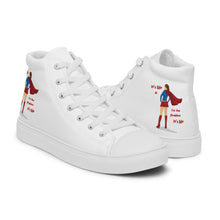 Load image into Gallery viewer, Anti-Hero Women’s High Top Canvas Shoe
