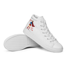 Load image into Gallery viewer, Anti-Hero Women’s High Top Canvas Shoe
